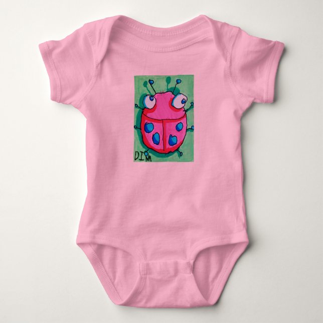T-shirt O joaninha Onsie de Dina (Frente)