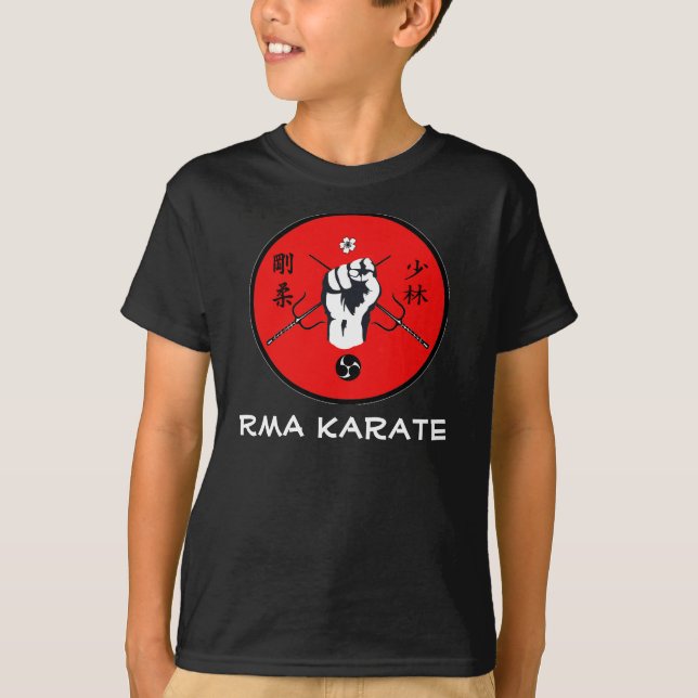 T-shirt O karaté de RMA caçoa o Tshirt (Frente)