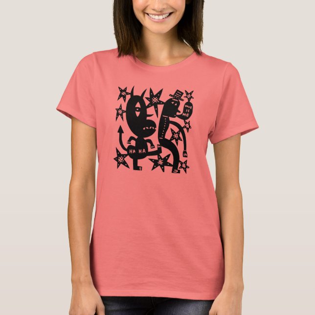 T-shirt O Kicker E O Kicked (Frente)