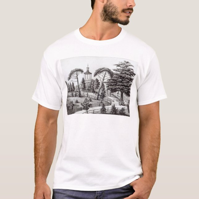 T-shirt O labirinto do Jardin des Plantes (Frente)