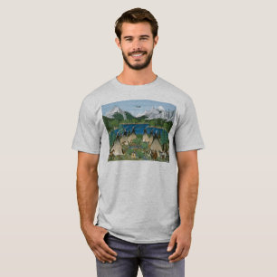 T-shirt O Lago Nez Perce ~ Wallowa