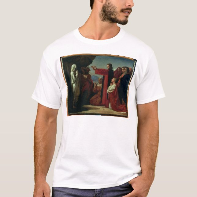 T-shirt O levantamento de Lazarus, 1857 (Frente)