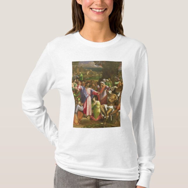 T-shirt O levantamento de Lazarus, c.1517-19 (Frente)