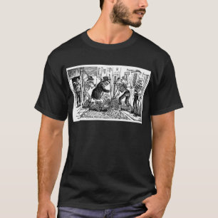 T-shirt "O líquido de limpeza de rua feliz Calaveras "