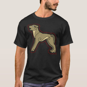 T-shirt O lobo celta