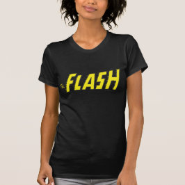 T-shirt O logotipo Flash é amarelo