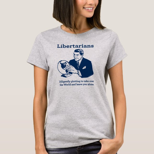 T-shirt O lote do libertário (Frente)