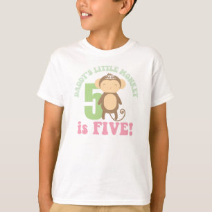 T-shirt O macaco pequeno do pai