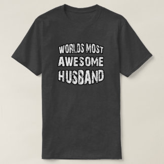T-shirt O marido o mais impressionante do mundo