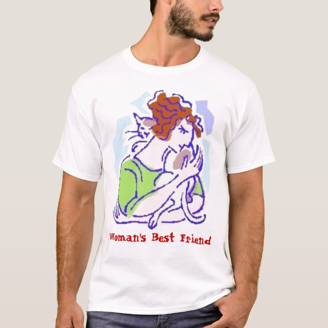 T-shirt O melhor amigo da mulher (Frente)