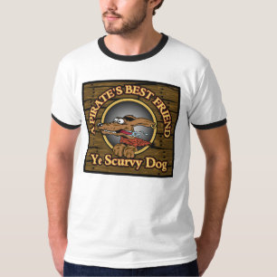T-shirt O melhor amigo de um pirata