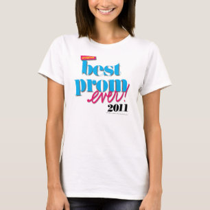 T-shirt O melhor Aqua do baile de formatura nunca -