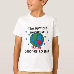 T-shirt O melhor babá pertence-me