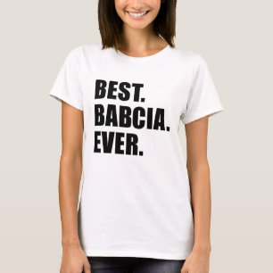 T-shirt O melhor Babcia nunca