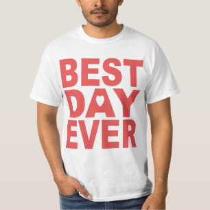T-SHIRT O MELHOR DIA NUNCA NO ROSA