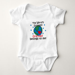 T-shirt O melhor Grandad pertence-me