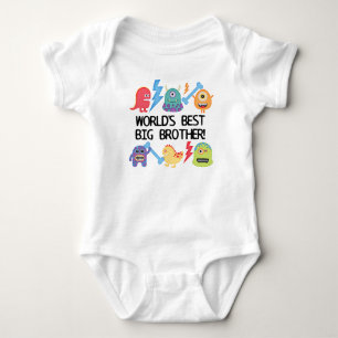 T-shirt O melhor irmão mais velho do mundo dos monstros