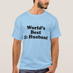 T-shirt O melhor marido ex do mundo