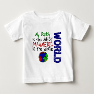 T-shirt O melhor paramédico no mundo 2 (pai)