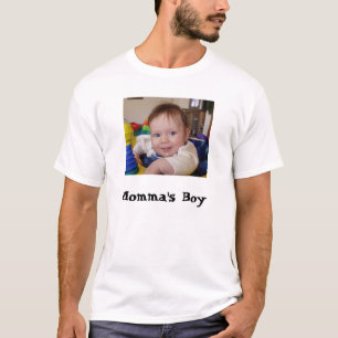 T-shirt O menino de Momma