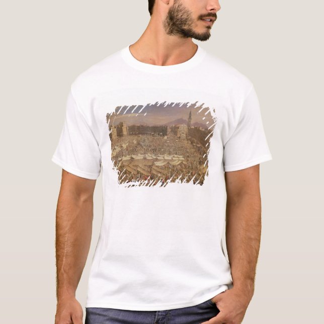 T-shirt O mercado em Nápoles (Frente)