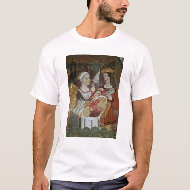 T-shirt O mercado vegetal (Frente)