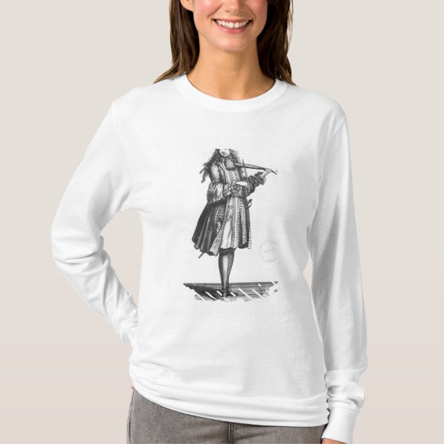 T-shirt O mestre de dança (Frente)