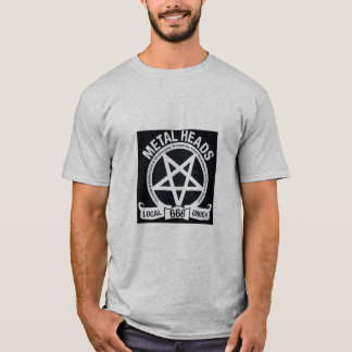 T-shirt o metal dirige a união 666