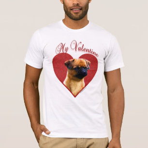 T-shirt O meu Namorados de Bruxelas Griffon