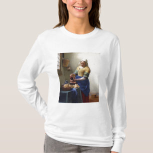 T-shirt O Milkmaid, c.1658-60 (óleo em canvas)