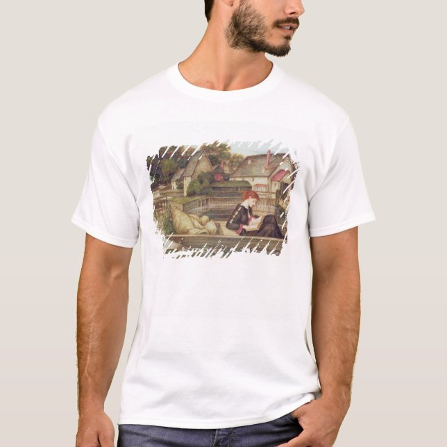 T-shirt O moinho (w/c) (Frente)