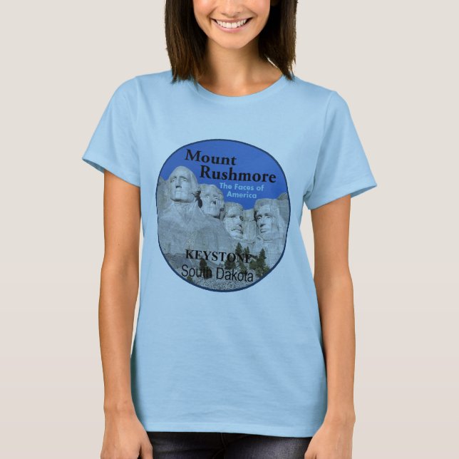 T-shirt O Monte Rushmore (Frente)