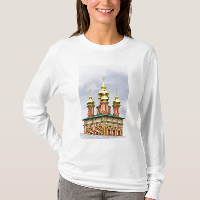 T-shirt O Mosteiro Trinity Sergiev (Frente)