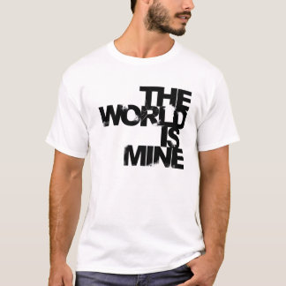 T-shirt O MUNDO É T da MINA