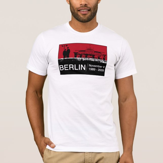 T-SHIRT O MURO DE BERLIM (Frente)