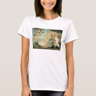 T-shirt O Nascimento de Vênus, c.1485 (tempera na canvas)