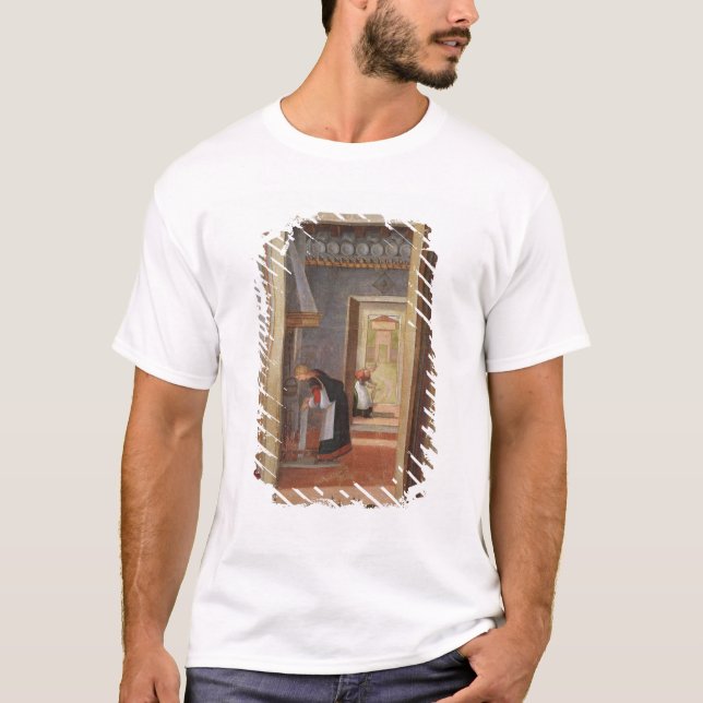 T-shirt O nascimento do Virgin (Frente)