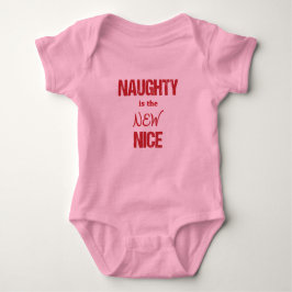 T-shirt O Naughty é o NOVO Nice