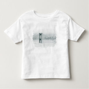 T-shirt O nevoeiro atravessa a baía de São Francisco 2