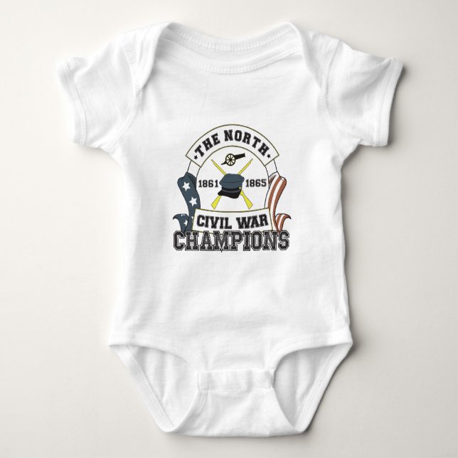 T-shirt O norte - campeões da guerra civil (Frente)