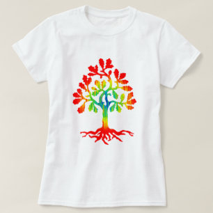 T-shirt o olhar grande