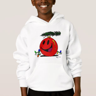 T-shirt O ornamento feliz caçoa a camisola encapuçado
