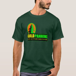 T-shirt O ouro que sonda filtrando a família exterior do
