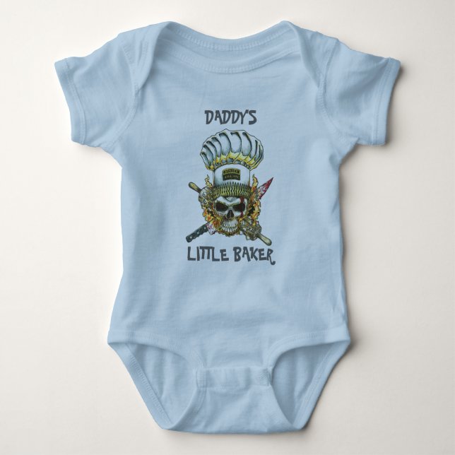 T-shirt O padeiro Onsie do pai (Frente)