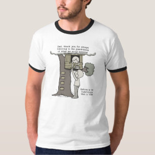 T-shirt O pai acredita nas possibilidades