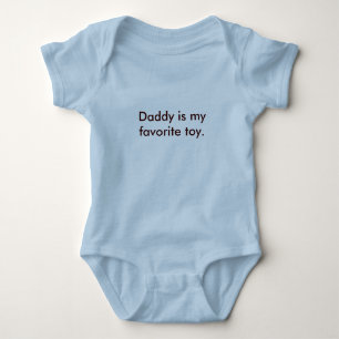 T-shirt O pai é meu brinquedo favorito