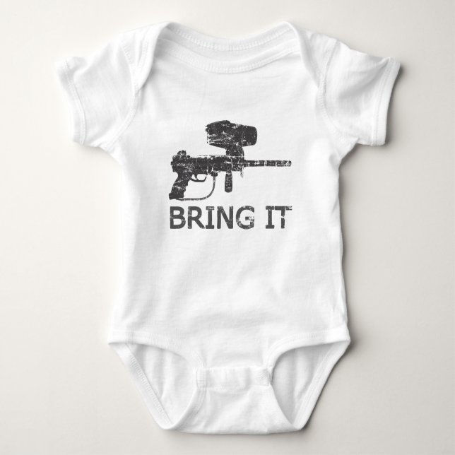 T-shirt O Paintball trá-lo (Frente)