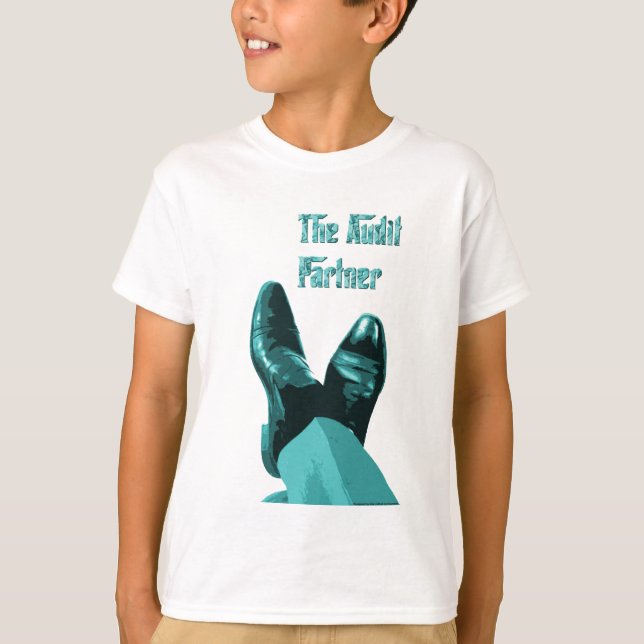 T-shirt "O parceiro de auditoria" (Frente)