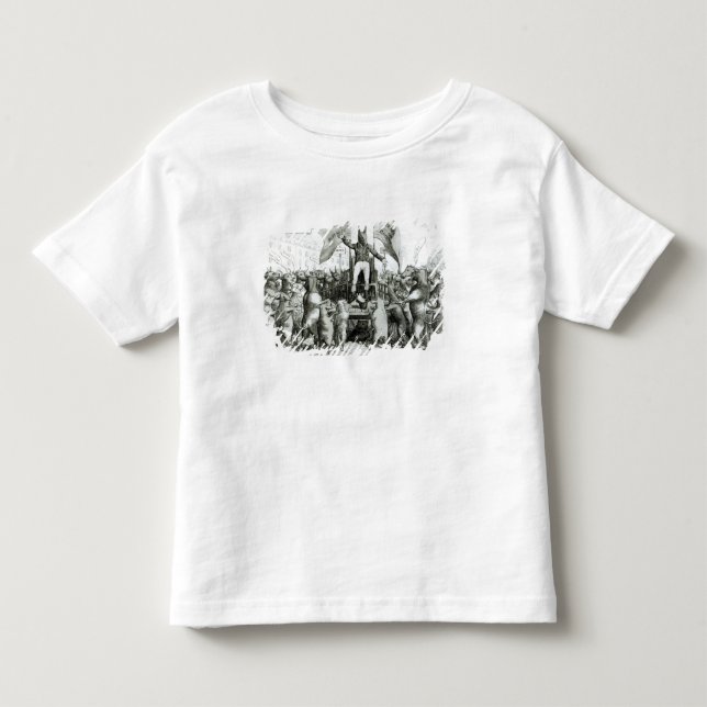 T-shirt O parlamento de Smithfield: Sufrágio universal (Frente)