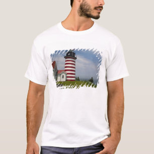 T-shirt O Parque Estadual do Farol West Quoddy Head é o
